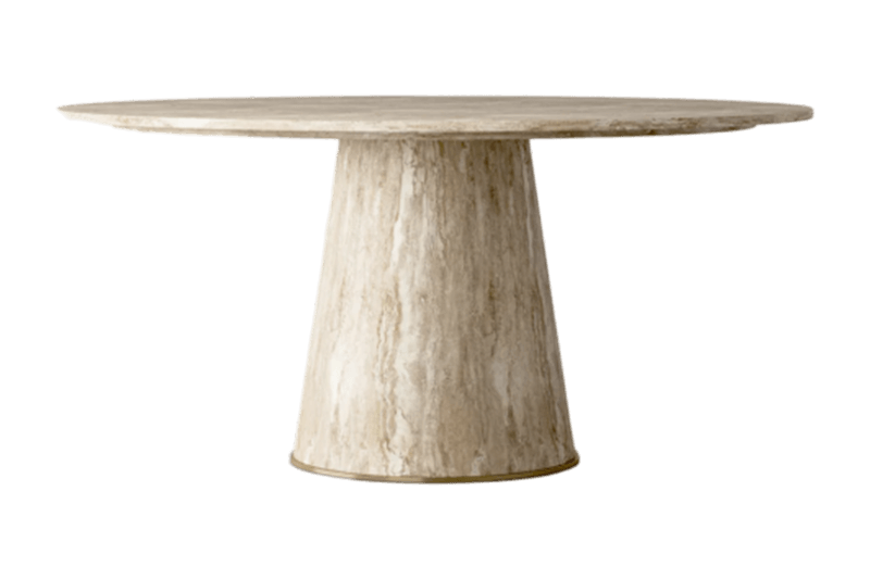 Simple Roman Hollow Marble Table