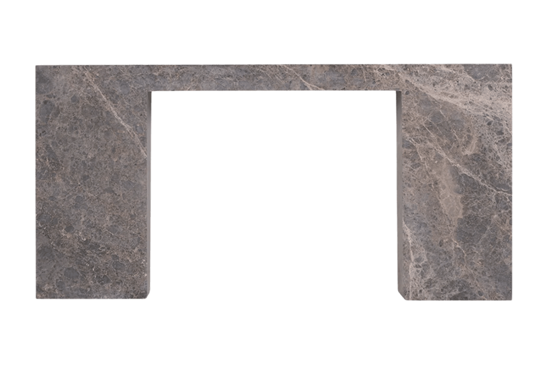 Wide - Edge Stone - Patterned Marble Table