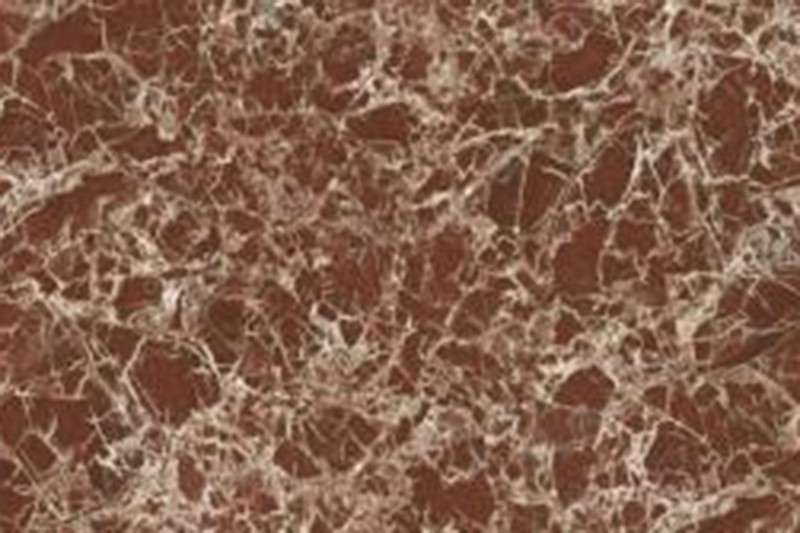 Burgundy Ridge Marble Coffee Table