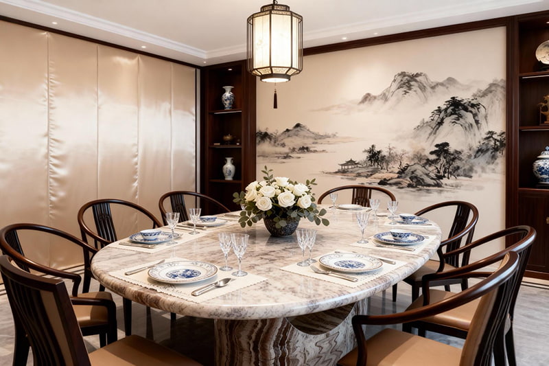 Rock Ash Cave Moon Mark Marble Rock Table